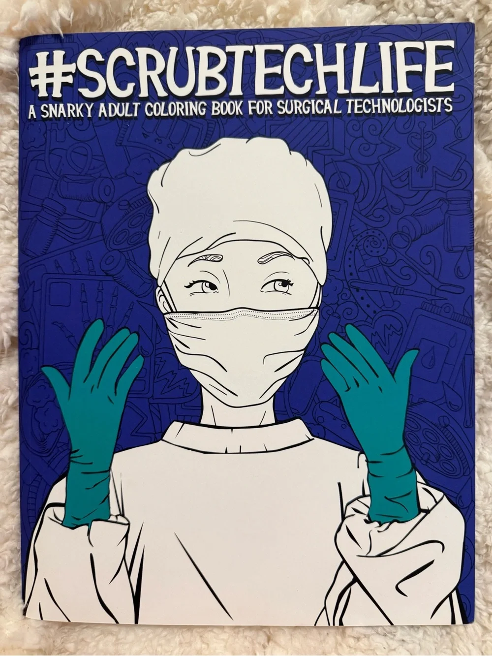 *NEW*  4 pack bundle of Surgical Technician Coloring Books